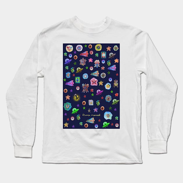 the space 1j Long Sleeve T-Shirt by diegomanuel